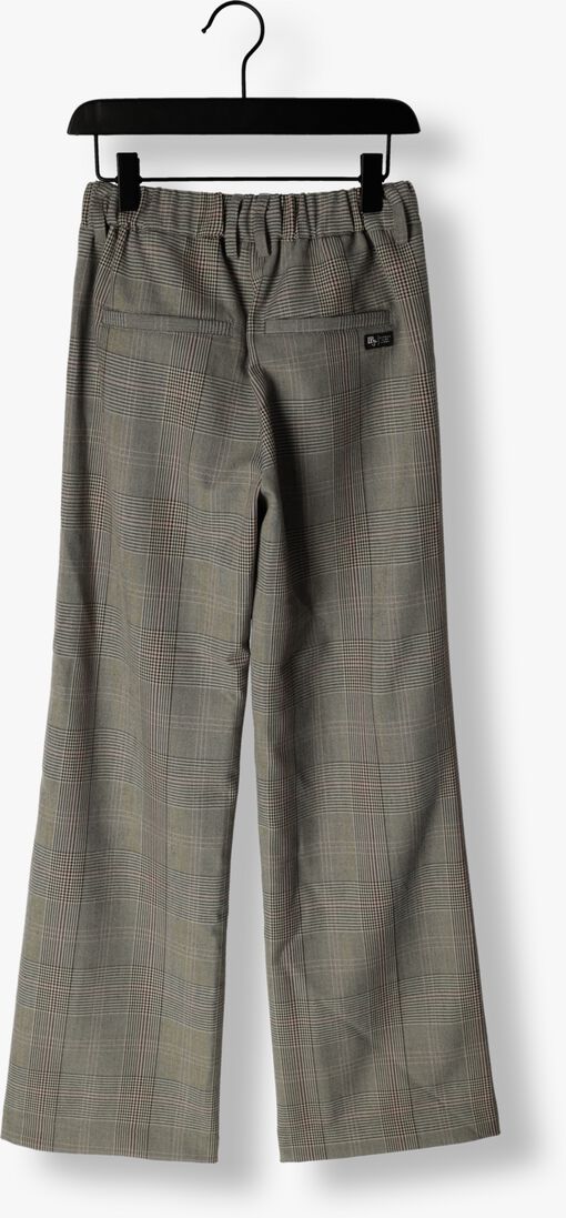 INDIAN BLUE JEANS zwarte indian blue jeans pantalon wide pants check