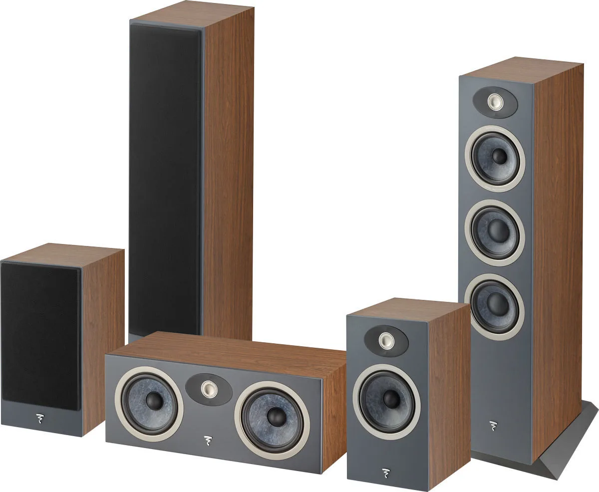 Focal Theva N°2 System Bois foncé Packs enceintes grand spectacle