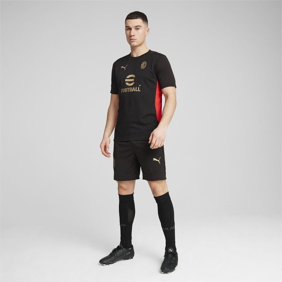 Milan AC T-shirt d'Entraînement - Noir/For All Time Red