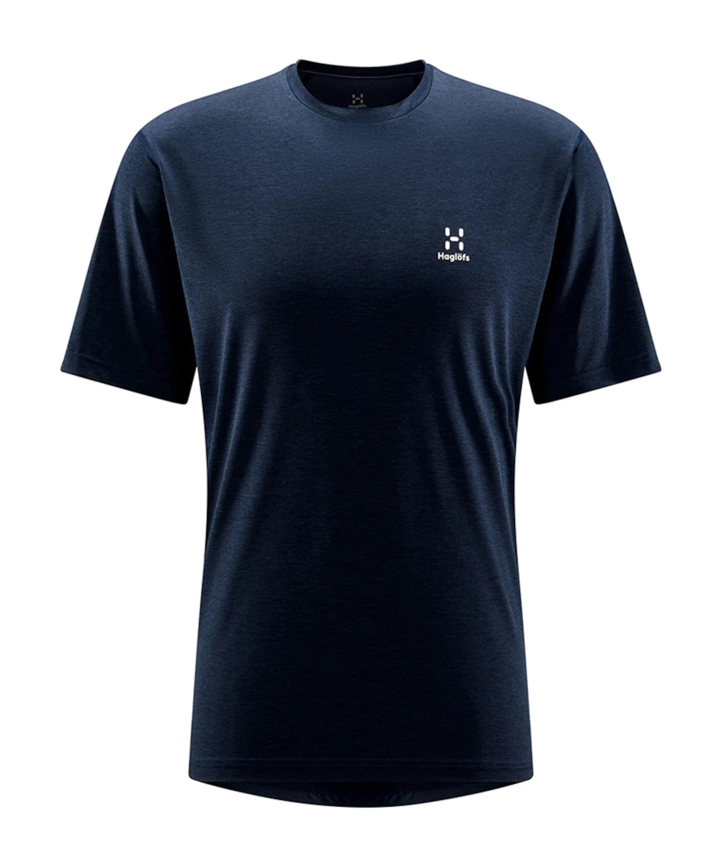 Haglöfs Heren t-shirt blauw