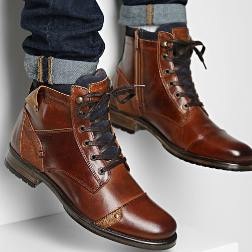 Boots Yani QL101ZS Brandy Marine