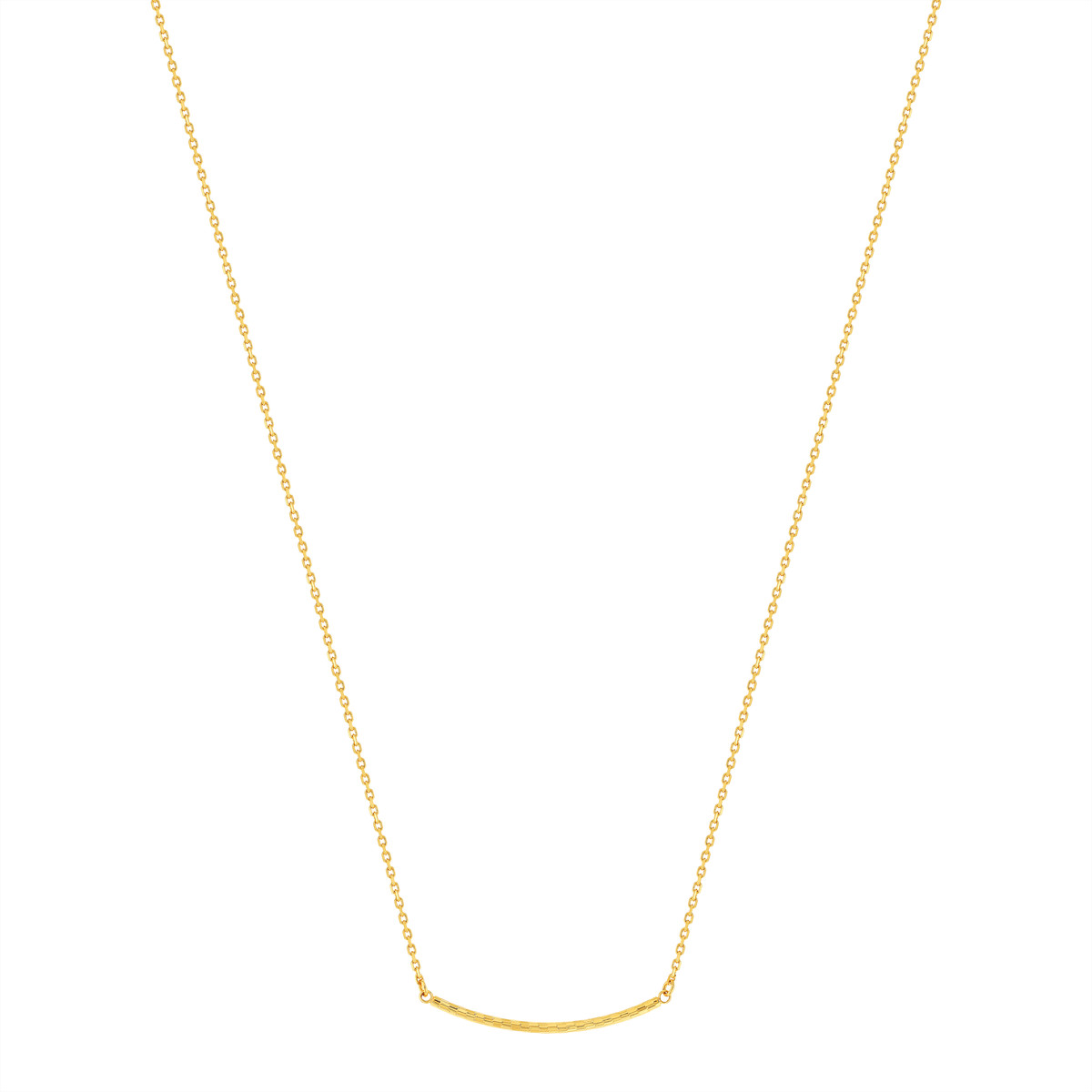 Collier plaqué or 40 à 45 cm