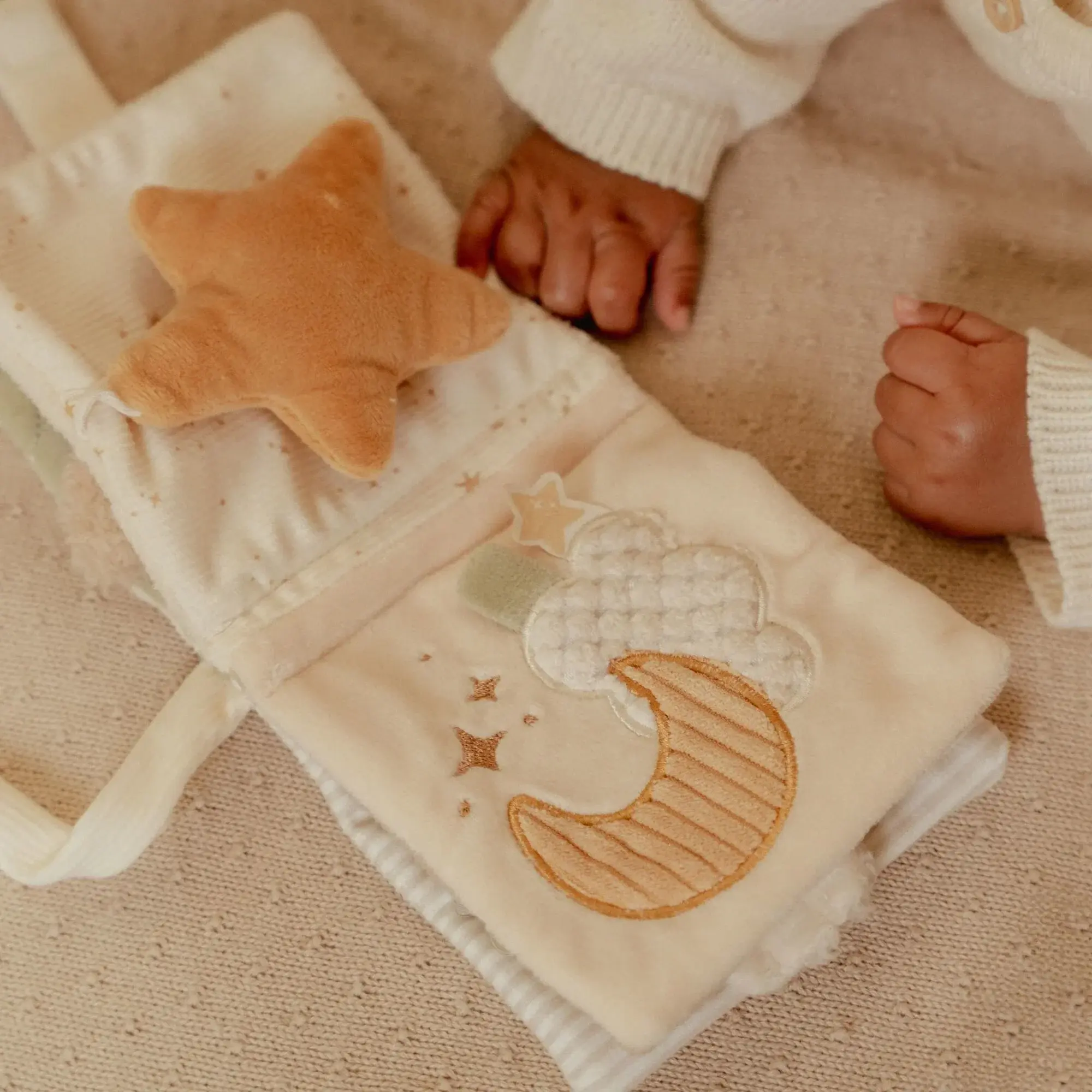 Little Dutch Little Dutch Buggyboekje Wit - Newborn Naturals