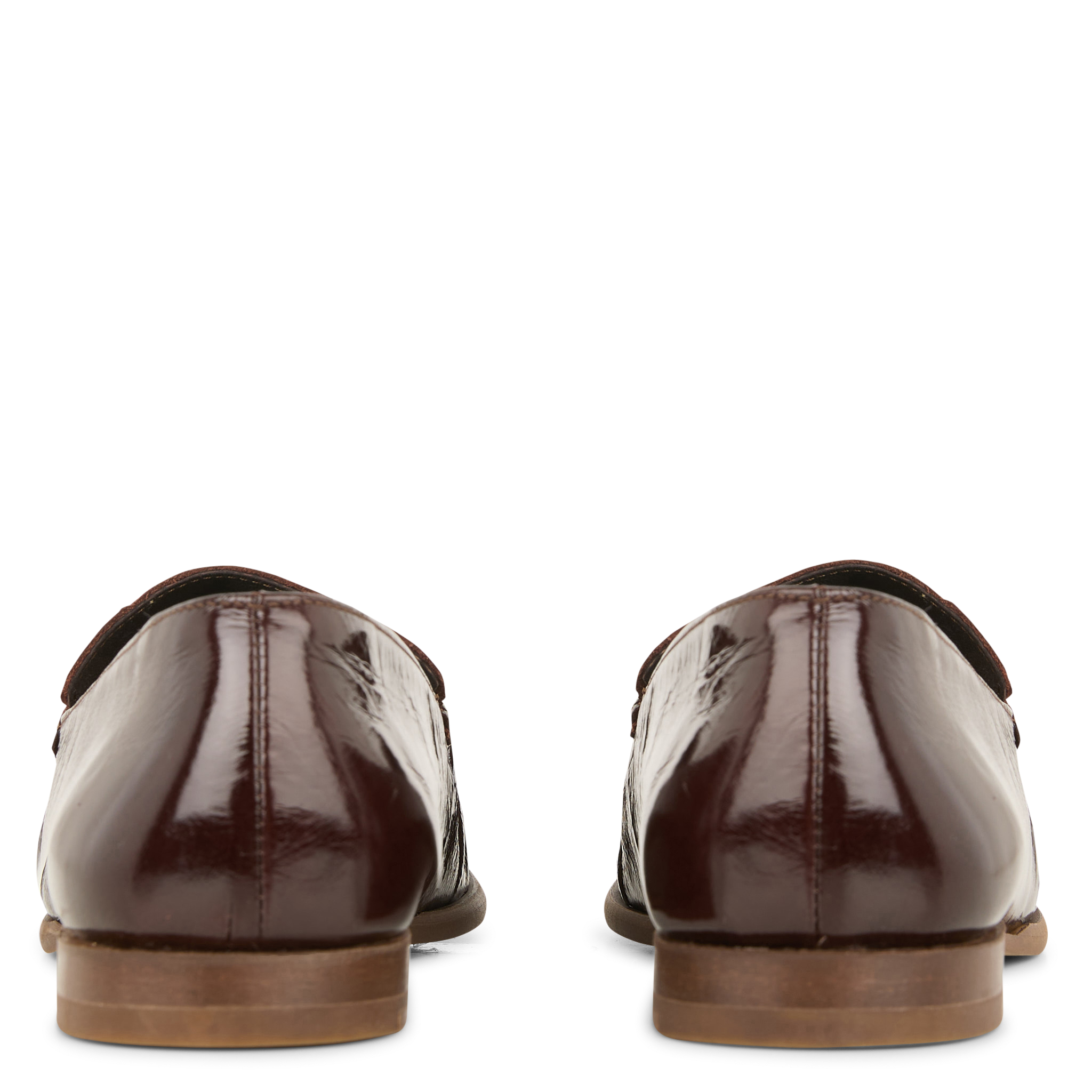 AYANO - Mocassins plats en cuir | Marron