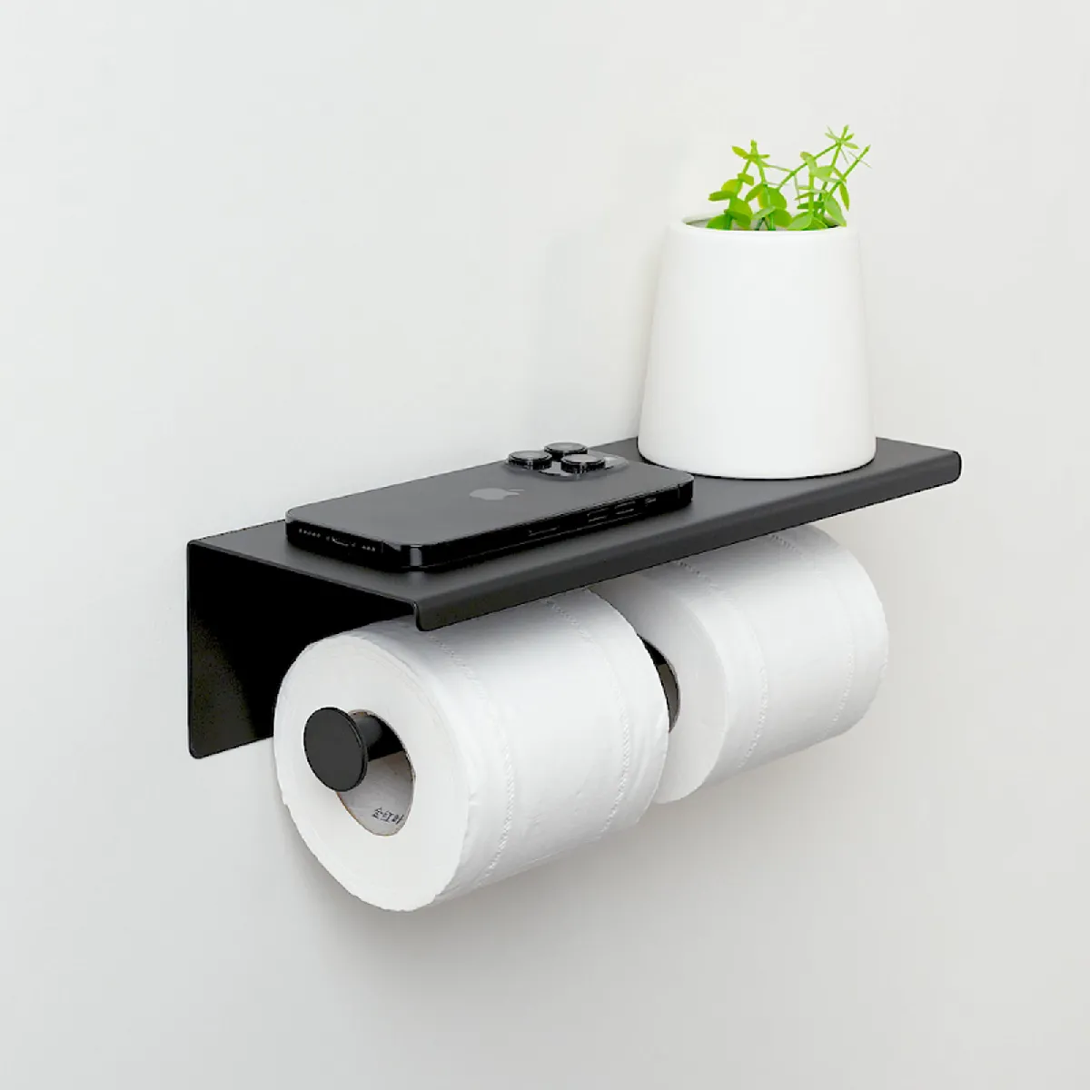 Auralum MAX AURALUM-MAX Porte-rouleau de papier WC