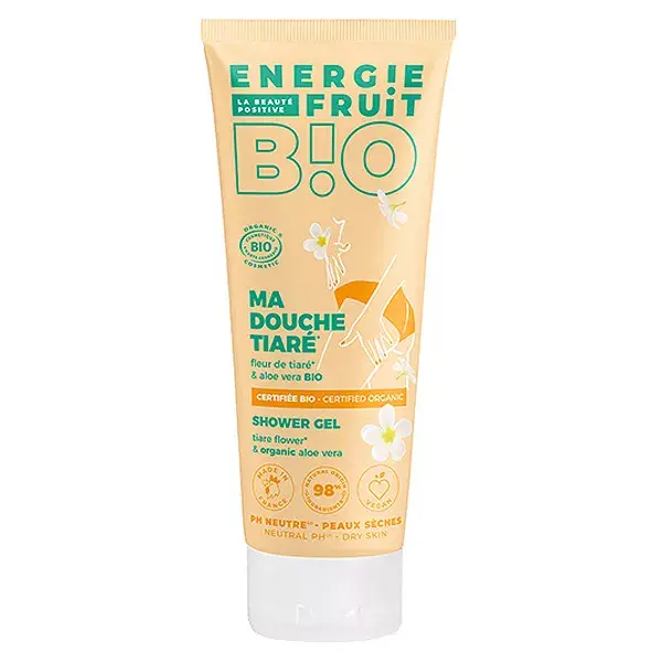 Energie Fruit Ma Douche Soin Gel Fleur de Tiaré & Aloe Vera Bio 200ml