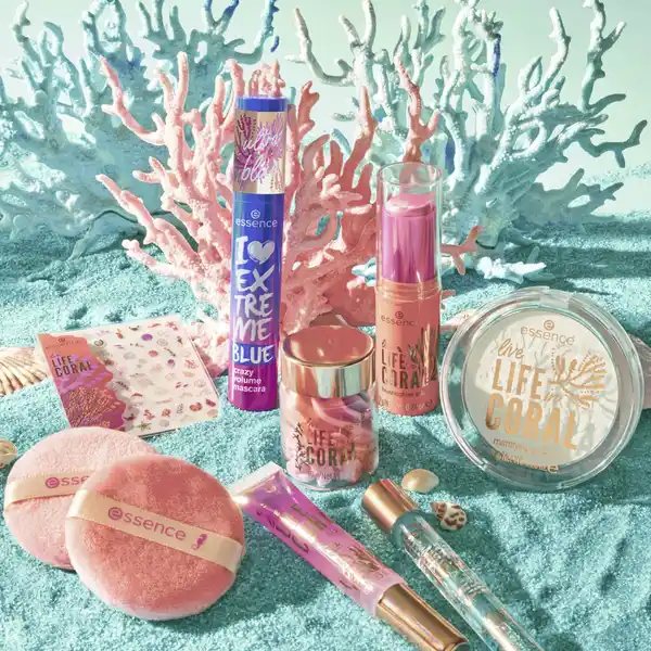 live LIFE in CORAL powder puff duo 01 Coral Crush Companions!