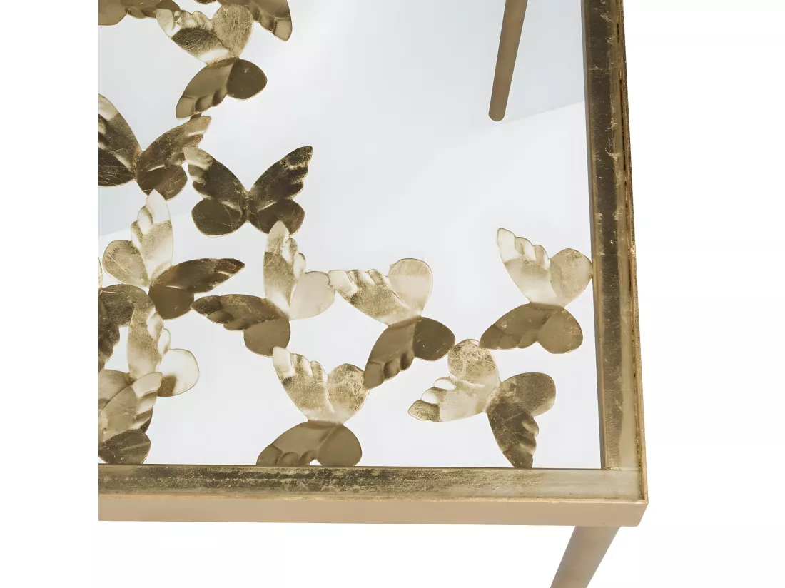 Bureau Or et transparent 60 X 119 X 74.93 cm - Olivine