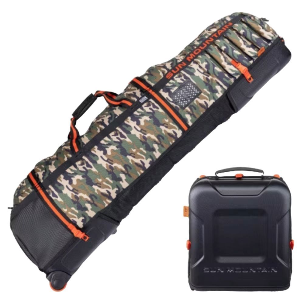 Kube Reisebag Svart/Camo/Rød