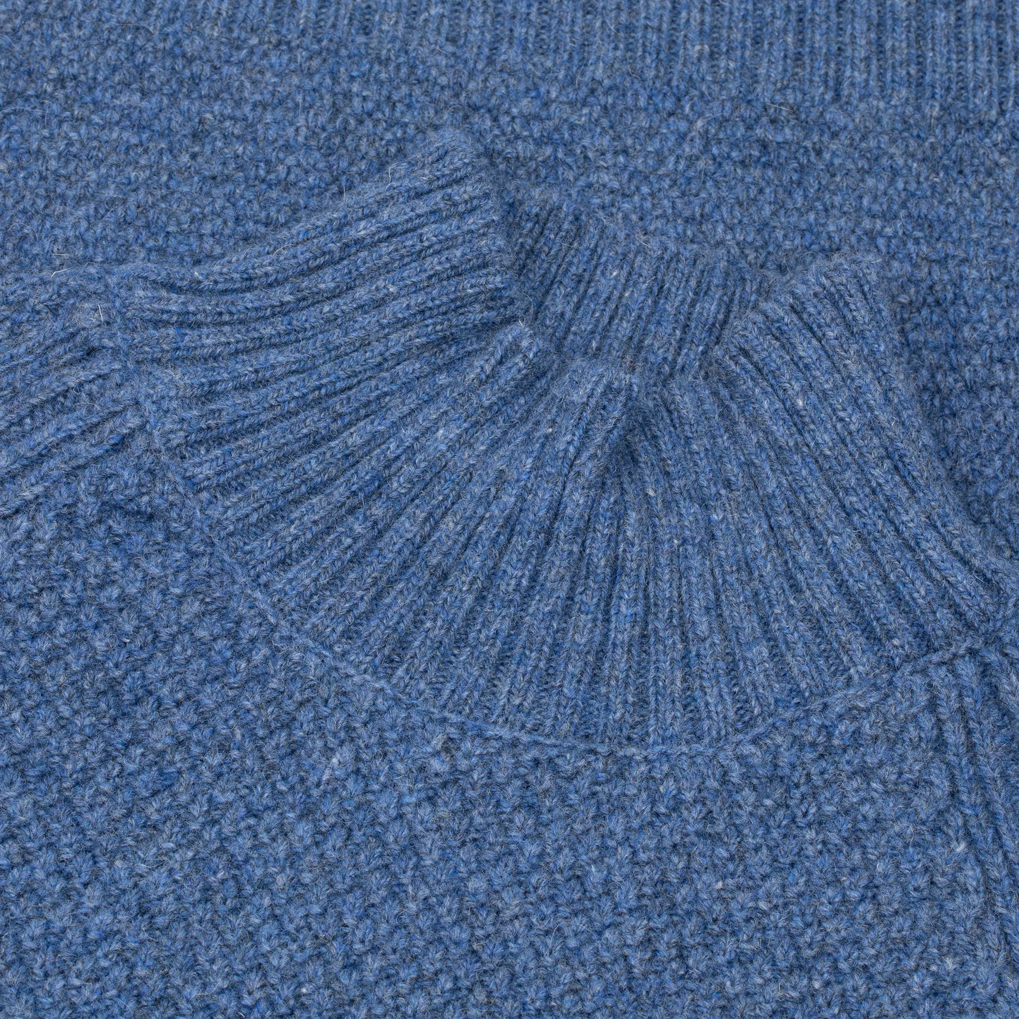 Urberg Moss Knit Sweater Wmn Blue Melange