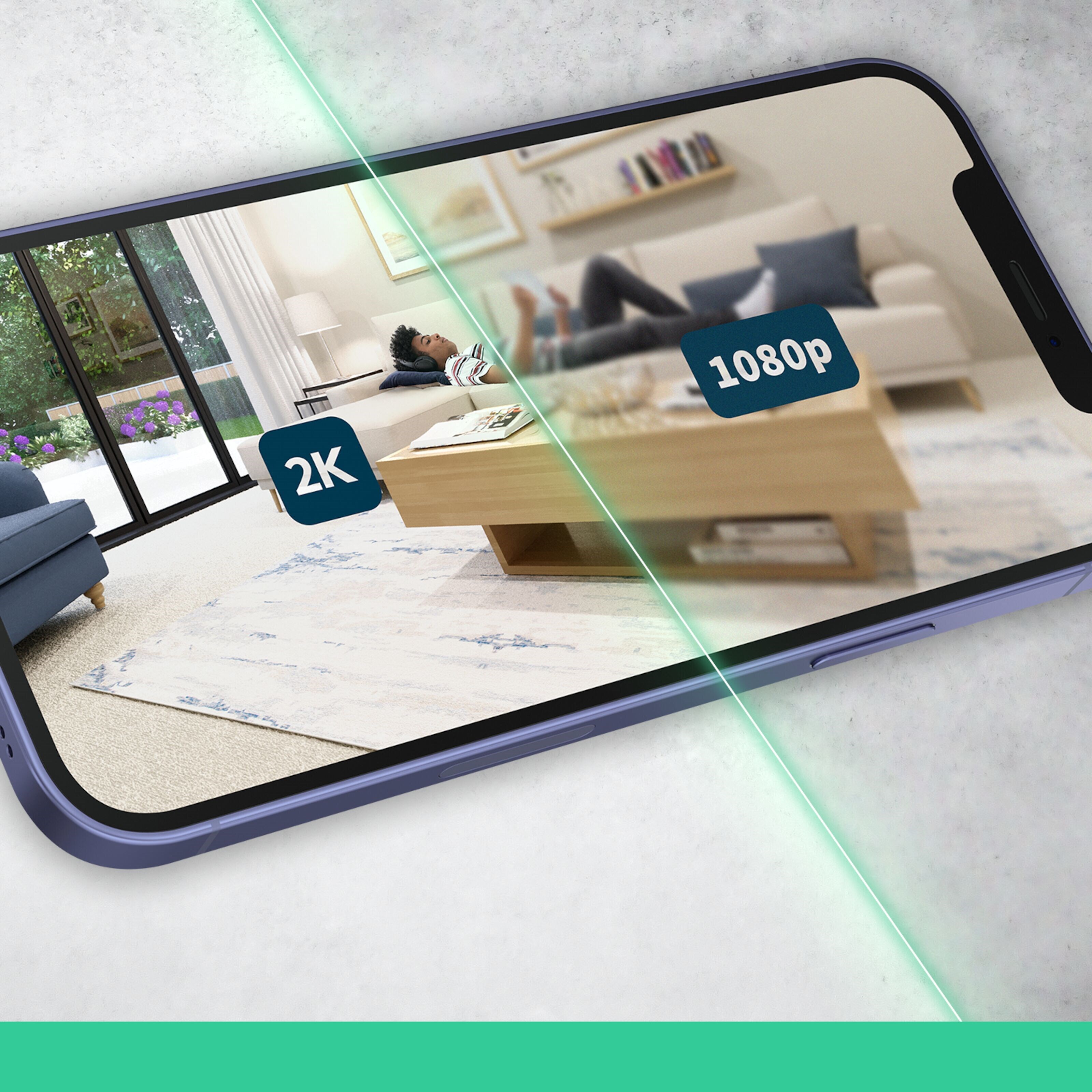Arlo Essential 2K Innendørskamera 2-pk.