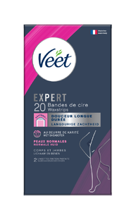 Veet Expert Koude Waxstrips Benen & Lichaam Normale Huid 20ST