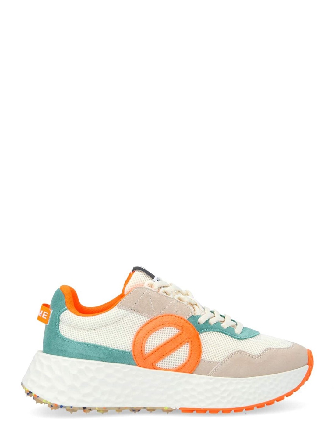 no name Baskets de ville Femme Carter Jogger W Orange/Bleu