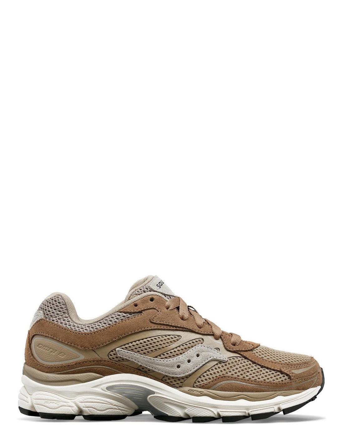 saucony Sneakers Running Femme Progrid Omni 9 Blanc/Marron