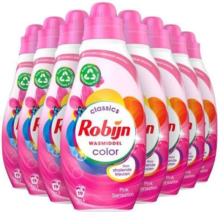 Robijn - Klein & Krachtig Classics - Vloeibaar Wasmiddel - Kleur - 152 Wasbeurten