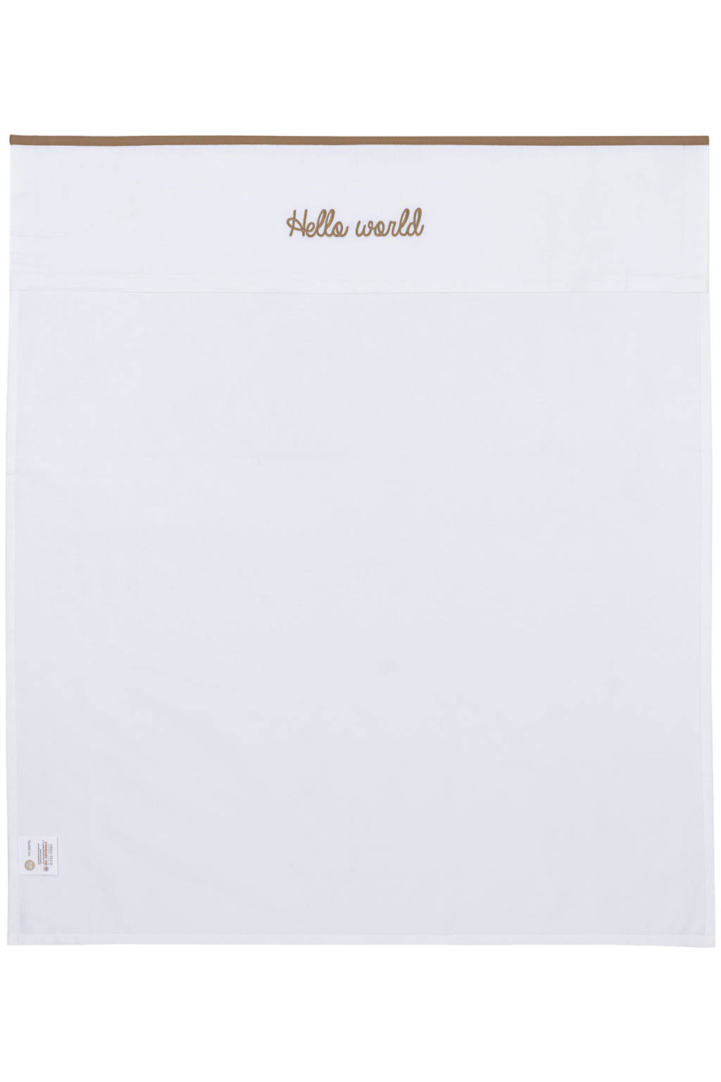 baby ledikantlaken Hello World taupe