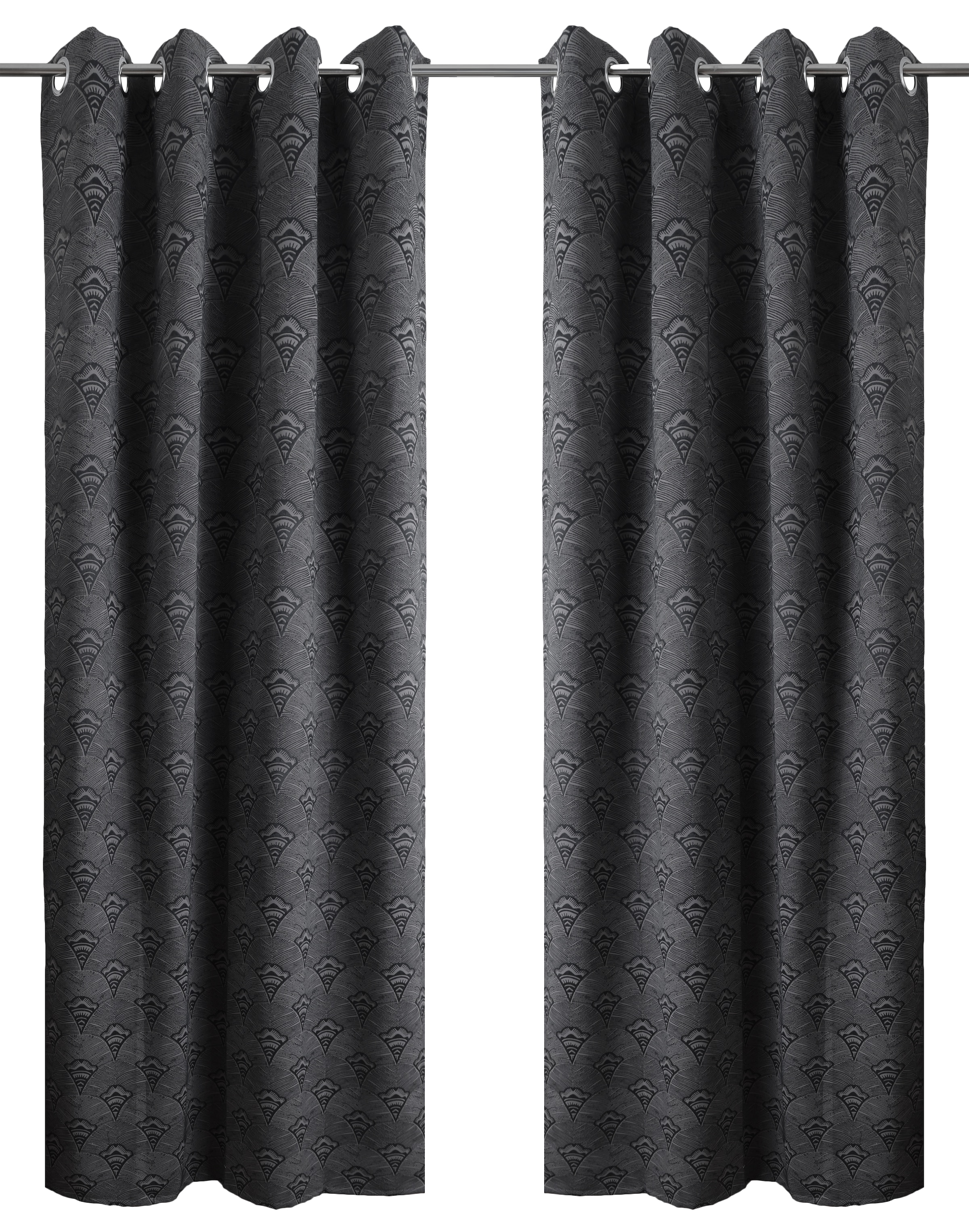 Bruno Banani Verdunkelungsvorhang »Alessio« Ösen 1 Stk. tlg. Elegantes Muster, Jacquard, verdunkelnder Vorhang, blickdicht, modern