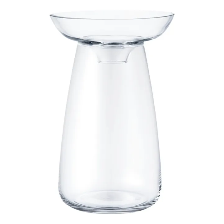 Kinto Vase en verre Aquaculture | Transparent
