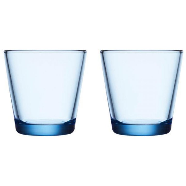 Iittala Kartio glazen 21cl set van 2 Aqua