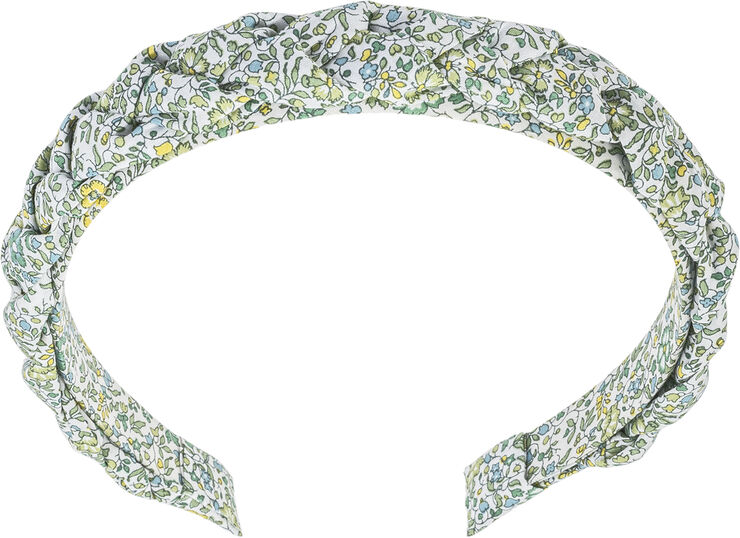 Bon Dep Hairband braided mw Liberty Katie and Millie Green Katie and millie green