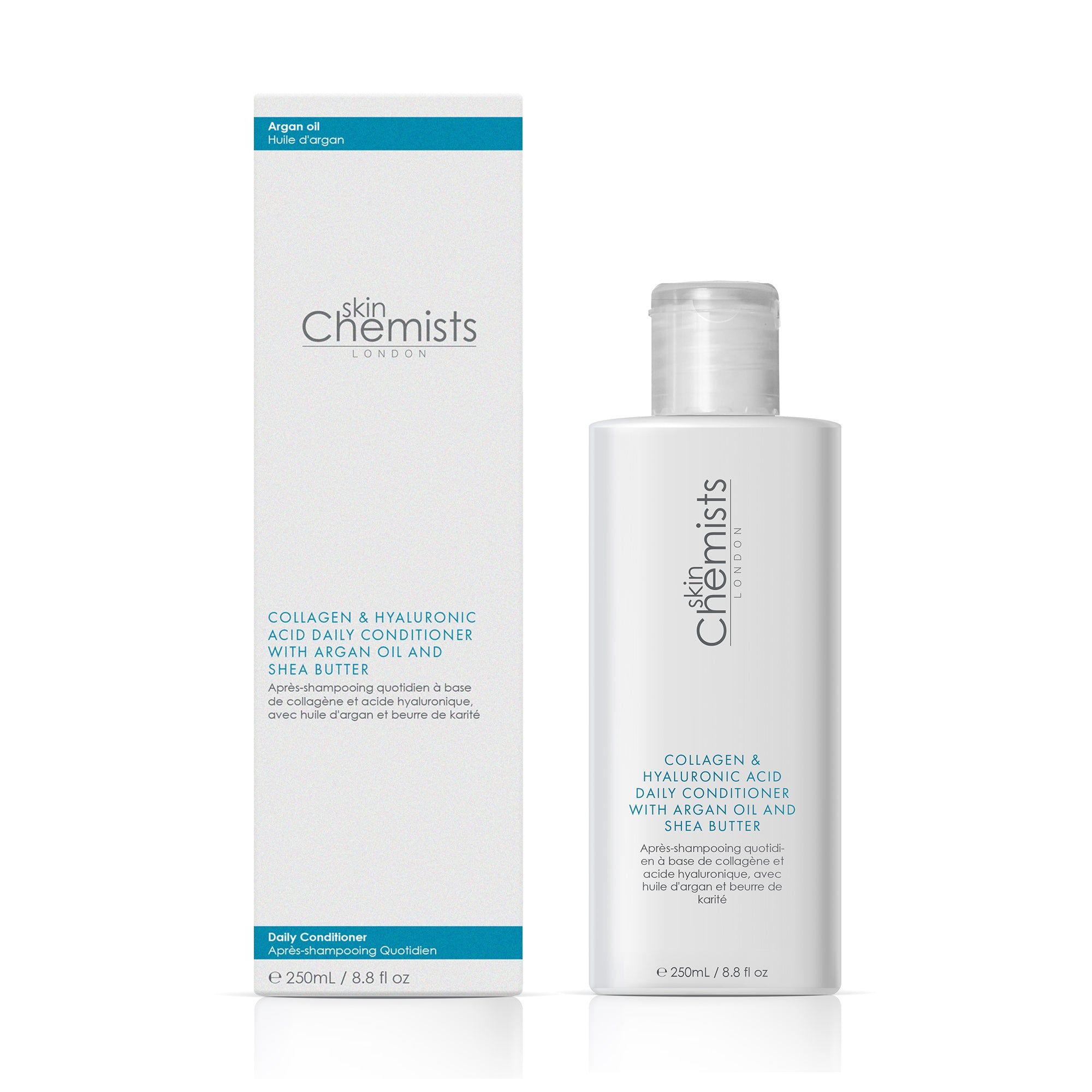 SkinChemists Collagen & Hyaluronic Acid Daily Conditioner mit Arganöl und Sheabutter
