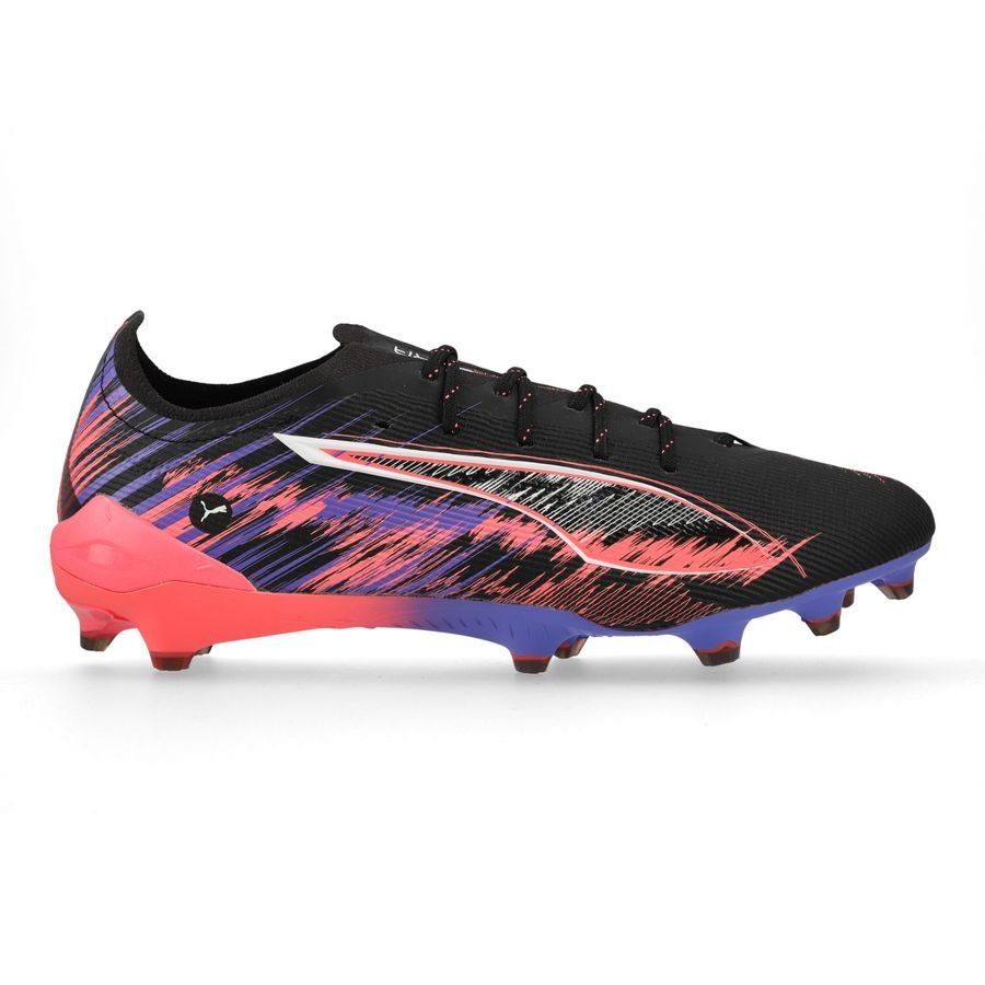 PUMA Ultra 5 Ultimate FG Formula 1 - Noir/Blanc/Crépuscule/Dark Amethyst ÉDITION LIMITÉE