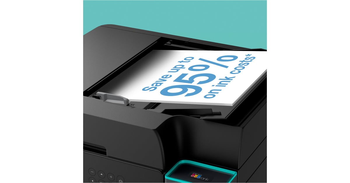 EpsonEcoTank ET-3950 all-in-one inkjetprinter  (Zwart, Scannen, Kopiëren, wifi, inclusief tot 3 jaar inkt)