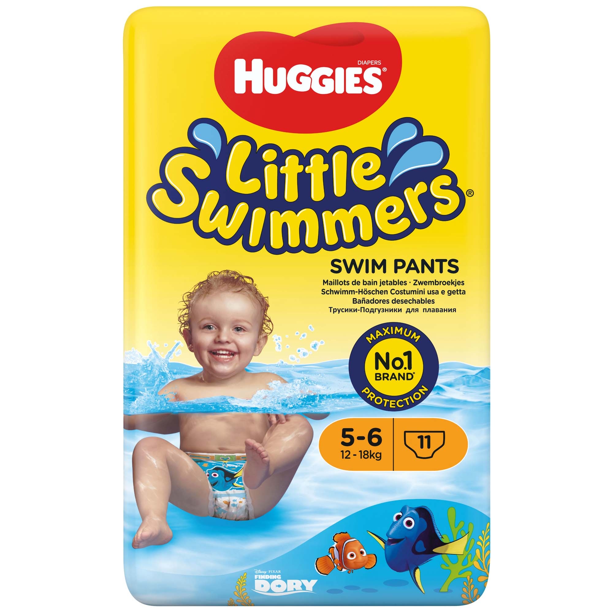 Huggies Little Swimmers zwemluiers maat 5-6 (12-18kg)  - luiers - Prénatal