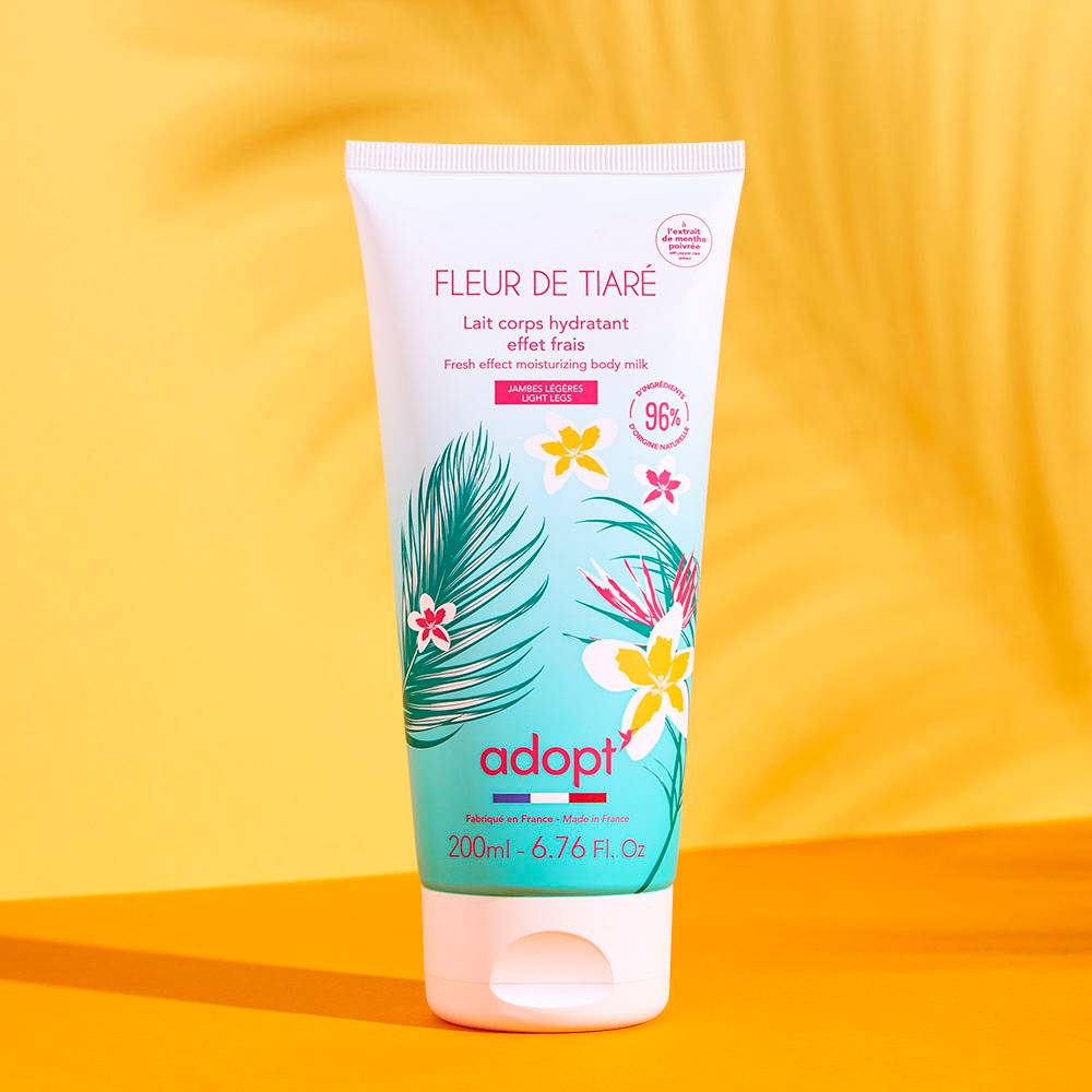 Fleur de tiaré Lait corps hydratant effet frais