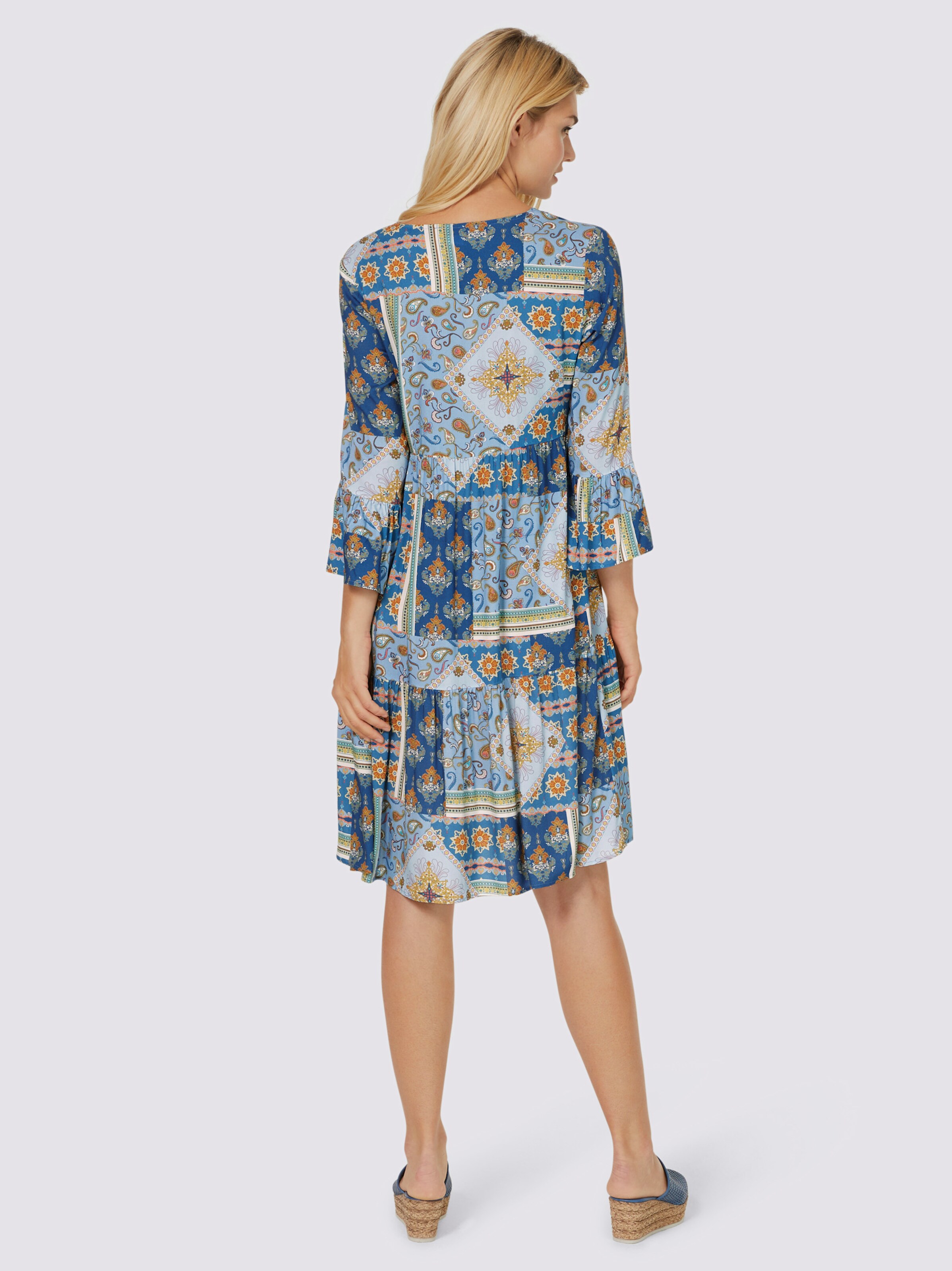 Druck-Kleid