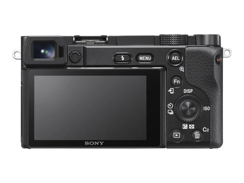 Sony a6100 ILCE-6100 - Digitalkamera - spejlløst - 24.2 MP - APS-C - 4K / 30 fps - kun kamerahus - Wi-Fi, NFC, Bluetooth - sort