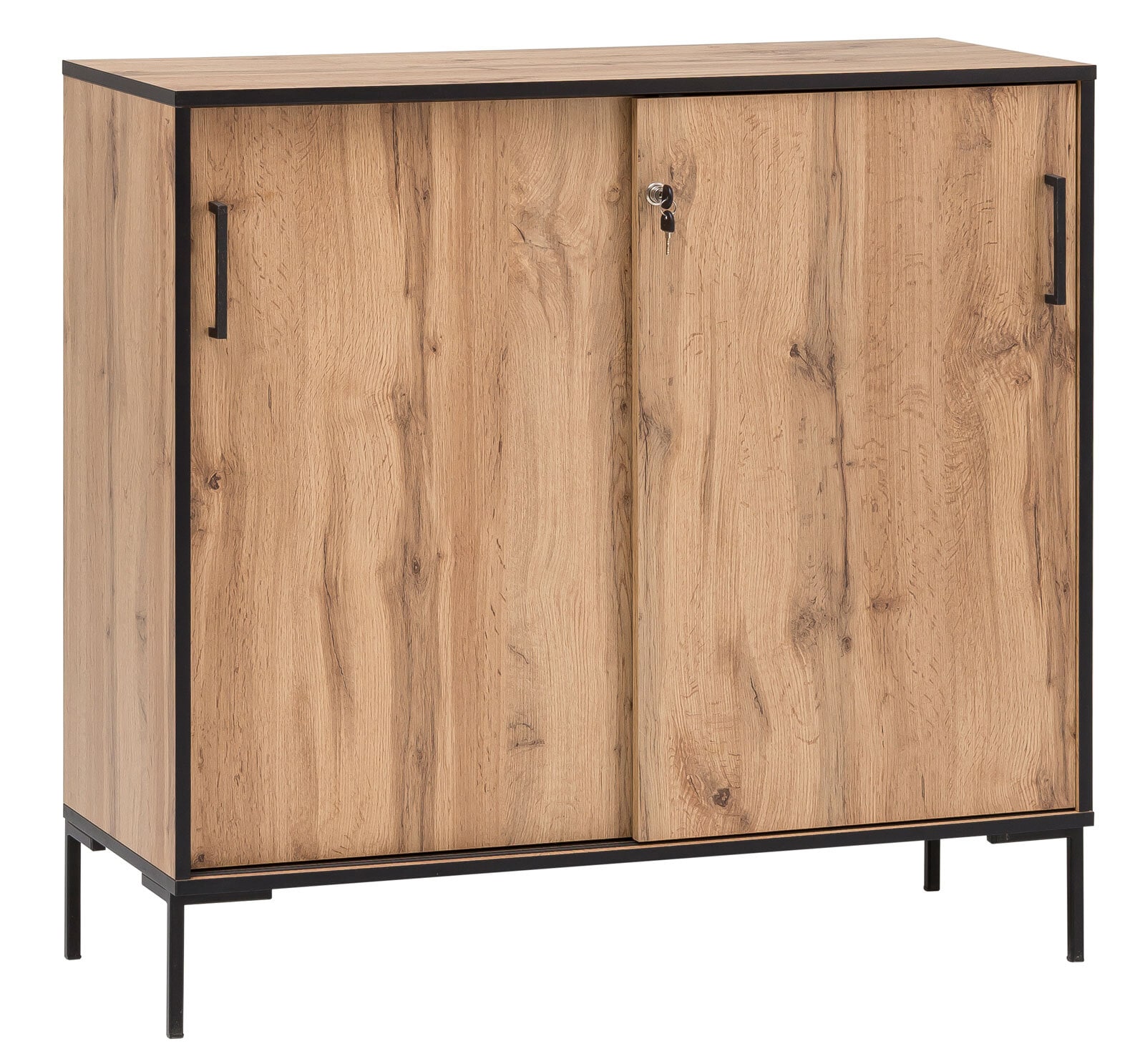 Aktenschrank SERIE2000 100,1 x 96,6 cm Eiche Landhaus