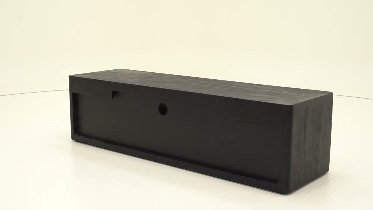 Tv-meubel Zwart Tenna B150 x D45 x H40 cm
