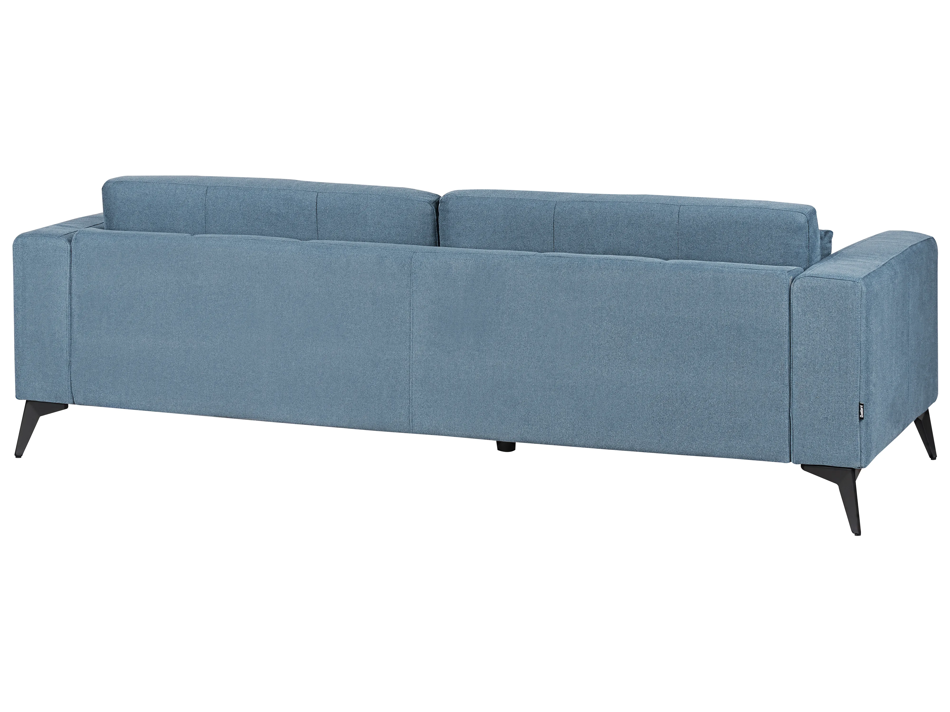 Bank 3-zits ANGE Stof Blauw