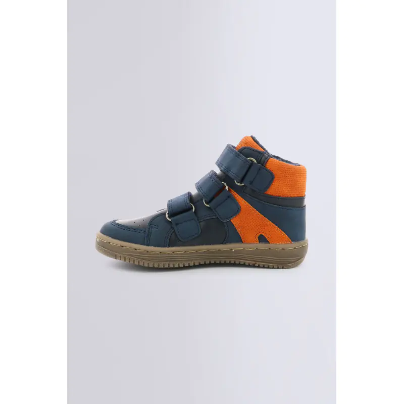LOHAN MARINE ORANGE (20-27) SNEAKERS HAUTES Synthétique Garçon