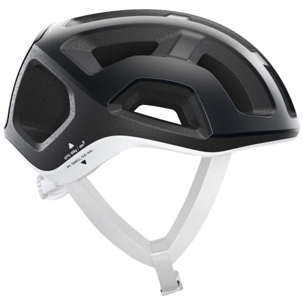 Casque vélo POC VENTRAL LITE URANIUM BLACK/HYDROGEN WHITE MATT