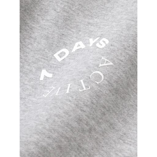 7 DAYS Active Organic Hættetrøje, Heather Grey, XS