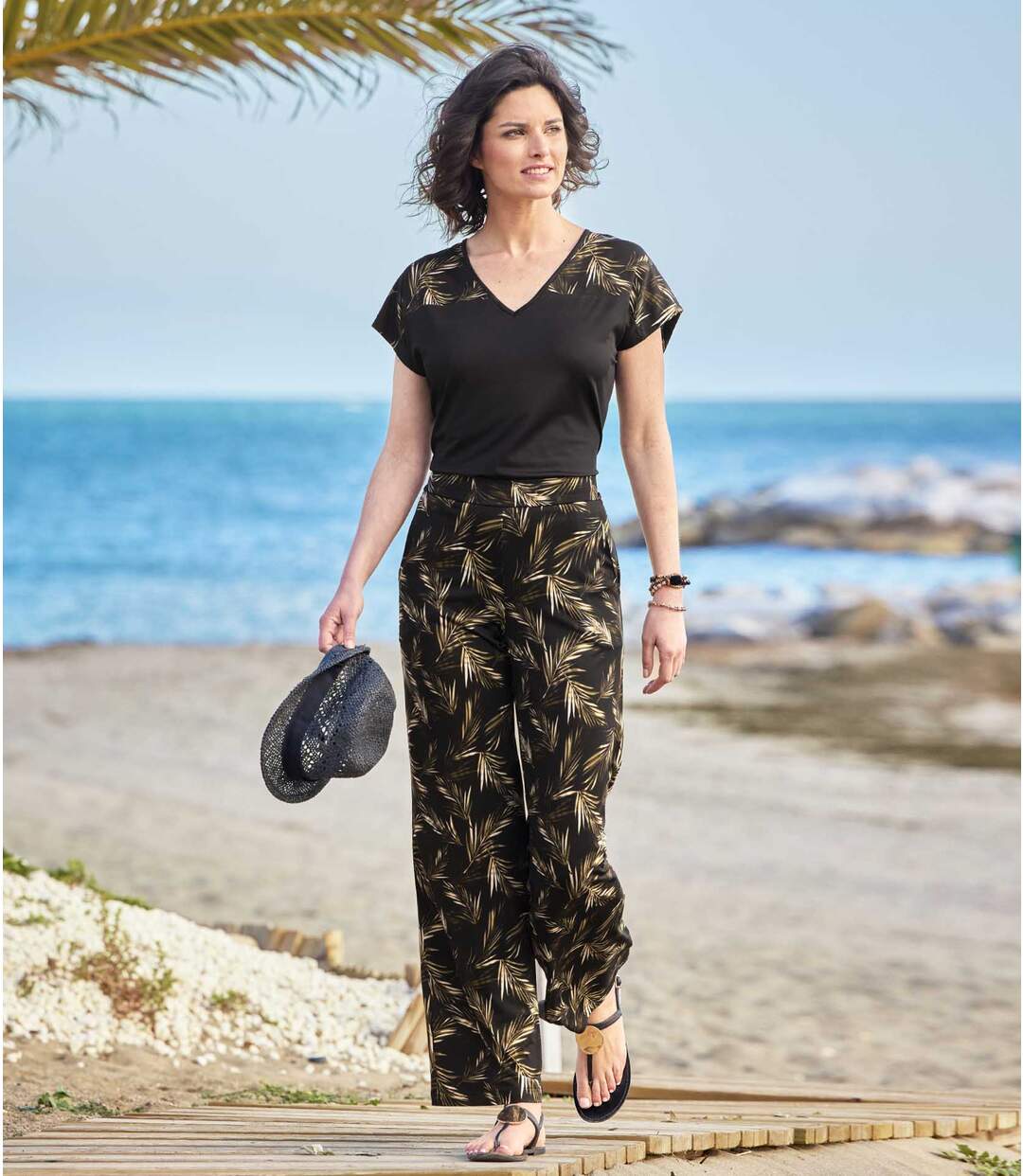 Ensemble Fluide Tropical Chic