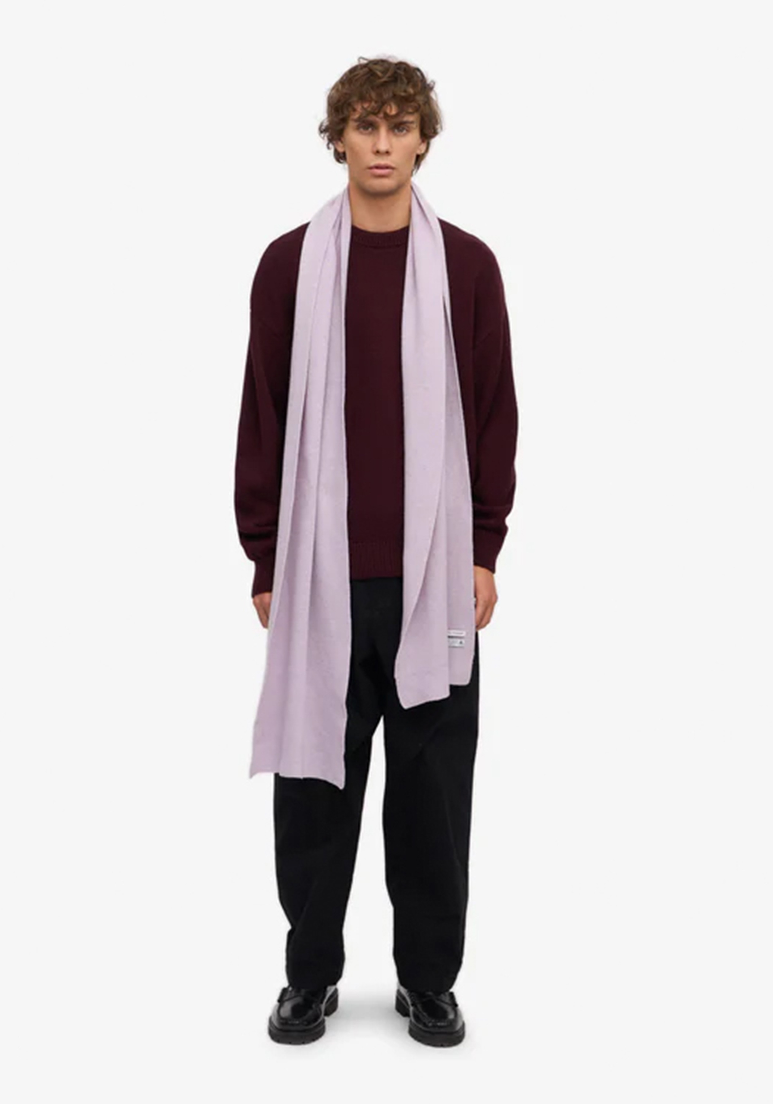 Colorful Standard Merino-Wollschal Soft Lavender