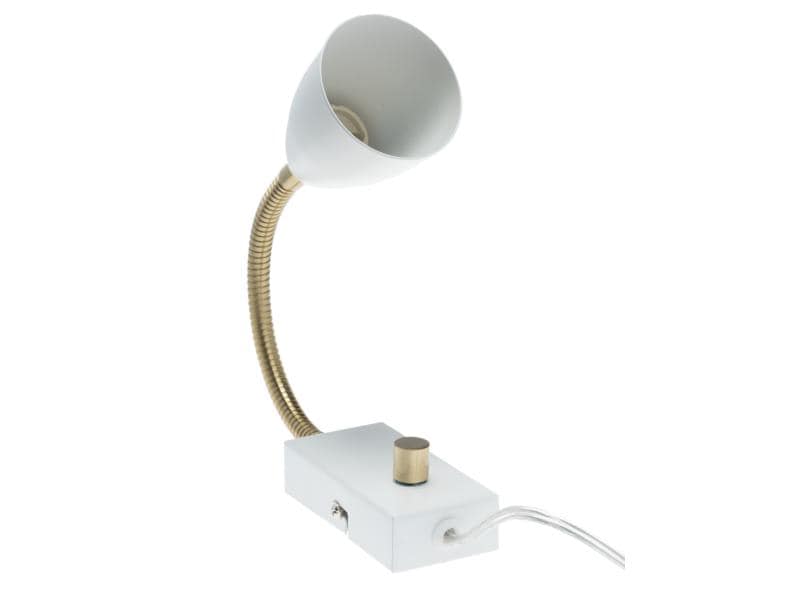 Markslöjd Wandleuchte CIRO 1L 1x GU10, Weiss Leselampe mit Drehdimmer