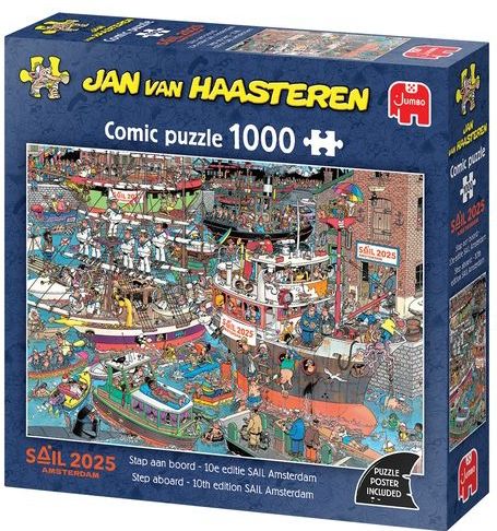 Jan van Haasteren - Stap aan boord - 10e editie SAIL Amsterdam - Legpuzzel - 1000 stukjes