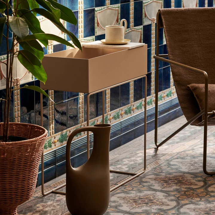 Ferm Living - Plant Box, bright blue