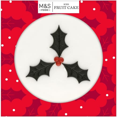 Marks & Spencer Iced Fruit Cake