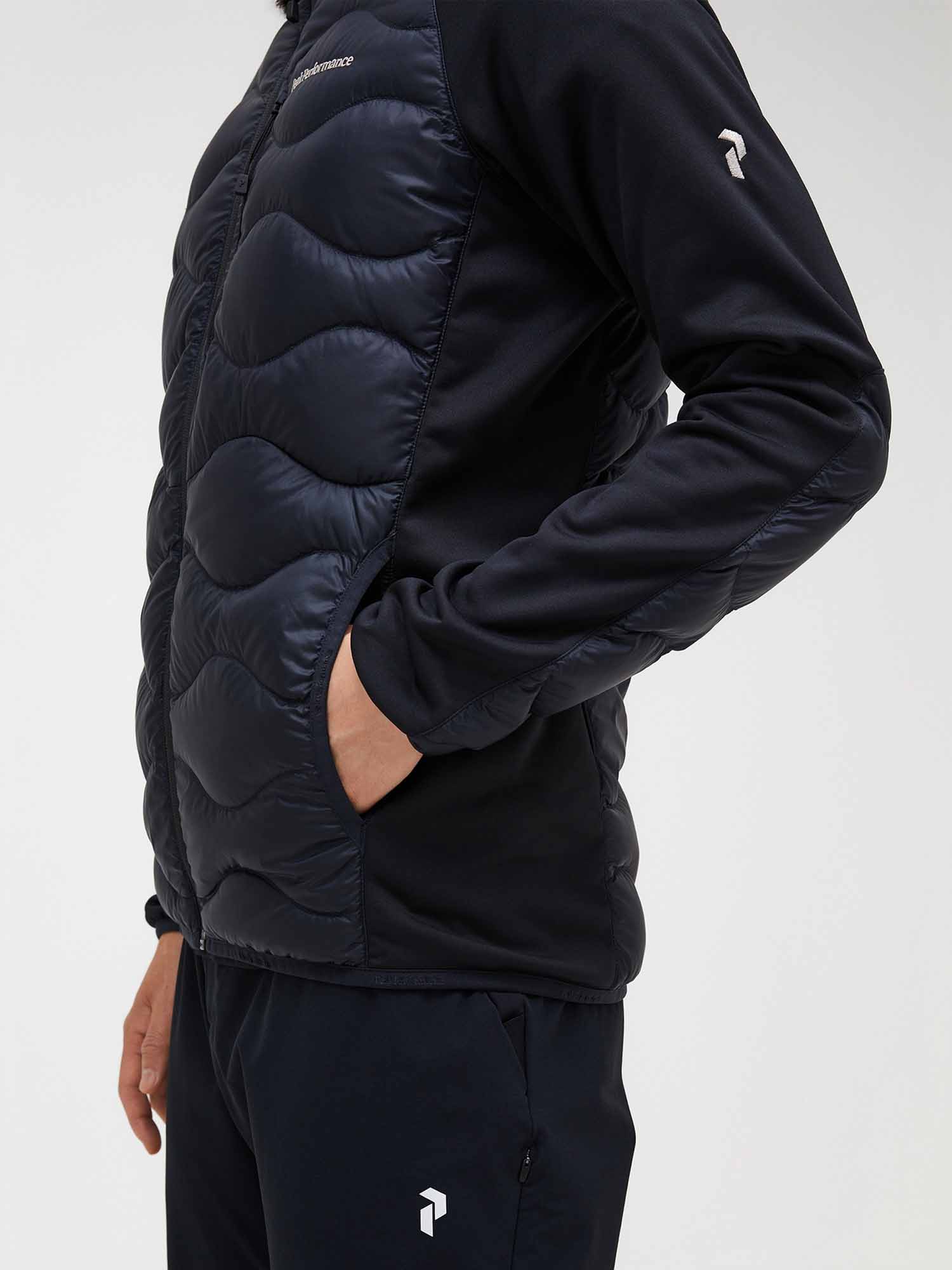 Helium Down Hybrid Jacket Herre Black