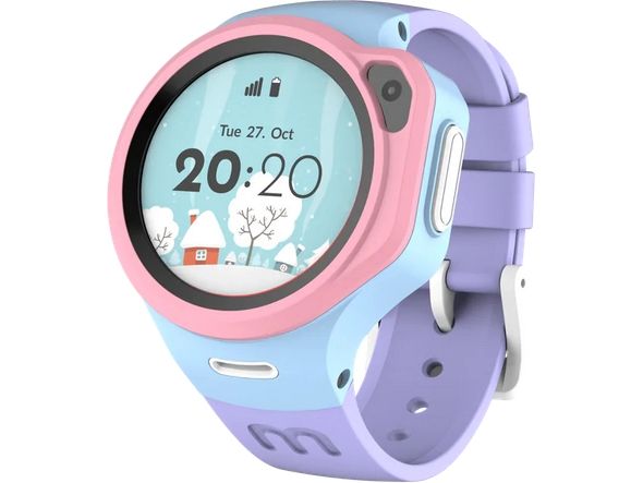 myFirst Smart Watch Fone R1s Blau/Rosa/Violett Ultimatives Smartwatch-Erlebnis für Kinder
