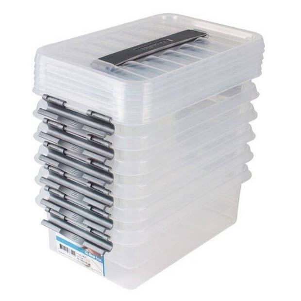 Sunware Q-line opbergbox 1 ltr transp. Opbergboxen