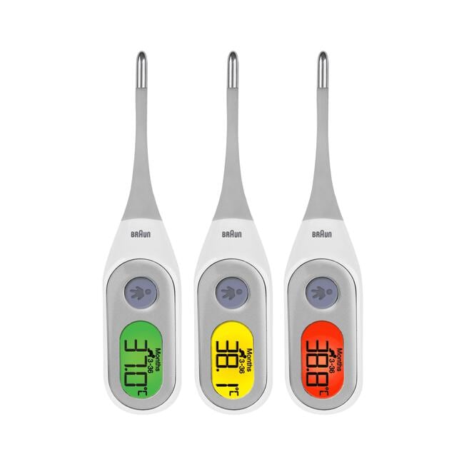 Braun Digitale Thermometer Age Precision PRT2000
