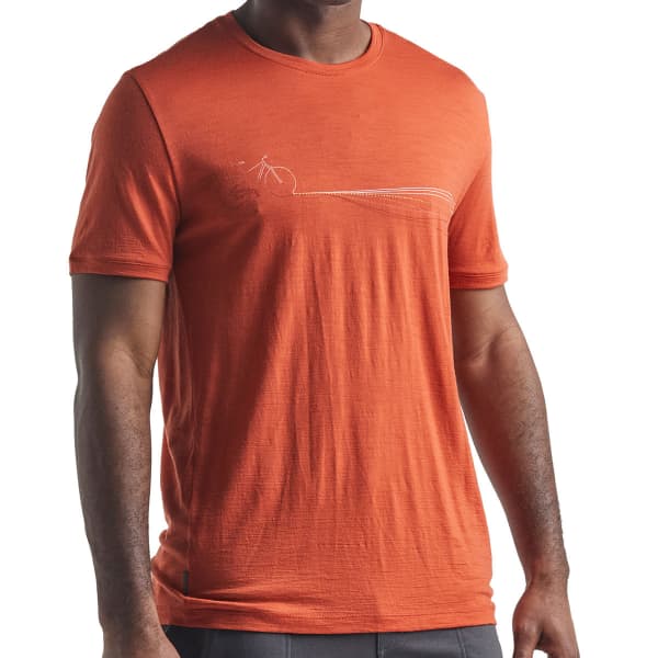 T-shirt randonnée ICEBREAKER M SPECTOR SS CREWE CADENCE PATHS ROOTE