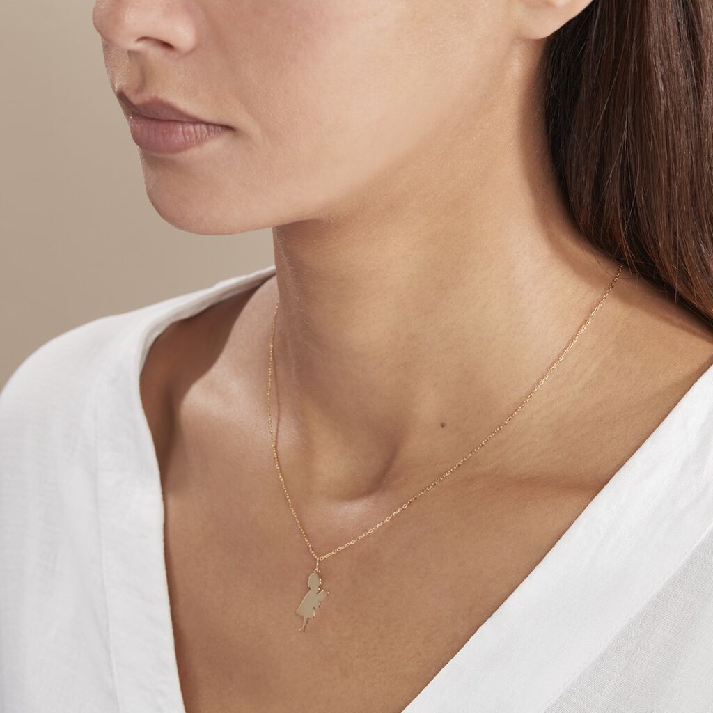 Pendentif Estrellita Ange Or Jaune
