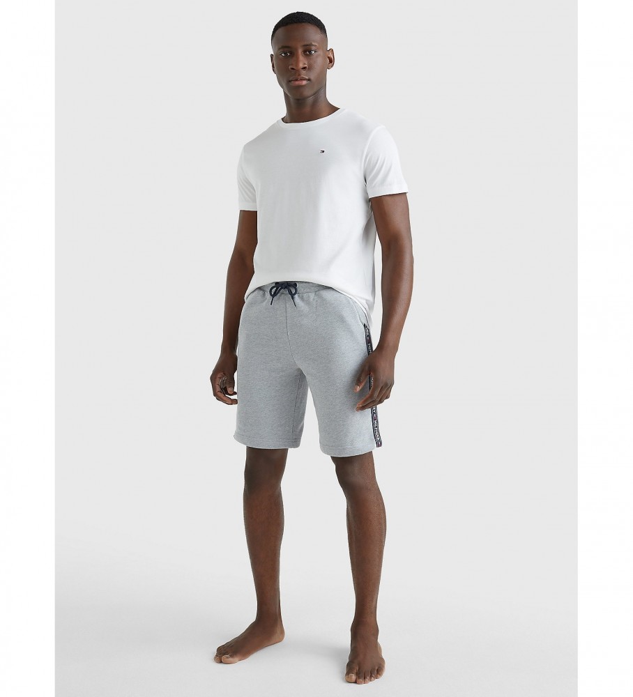 Camiseta Tommy Hilfiger branca de algodão orgânico